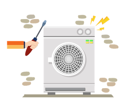 Tumble dryer repair